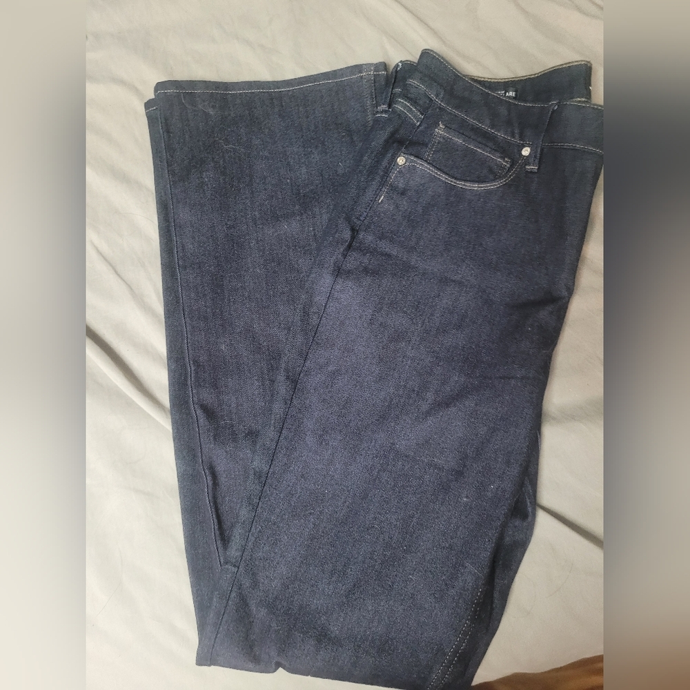 White House Black Market Dark Blue Skinny Jeans